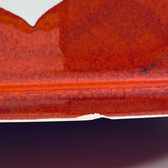 Waechtersbach China Red White HEART 8 7/8" Round Vegetable Serving Bowl **READ** - Picture 8 of 10